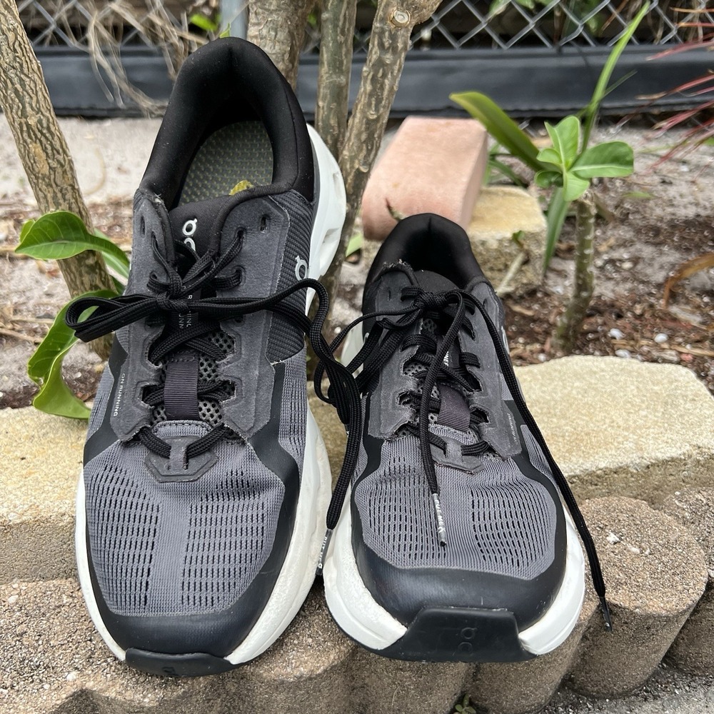 On Cloud - ON Cloudrunner 2 Sneakers - Black/Gray Women's Size 9.5 - Picture 3 of 10